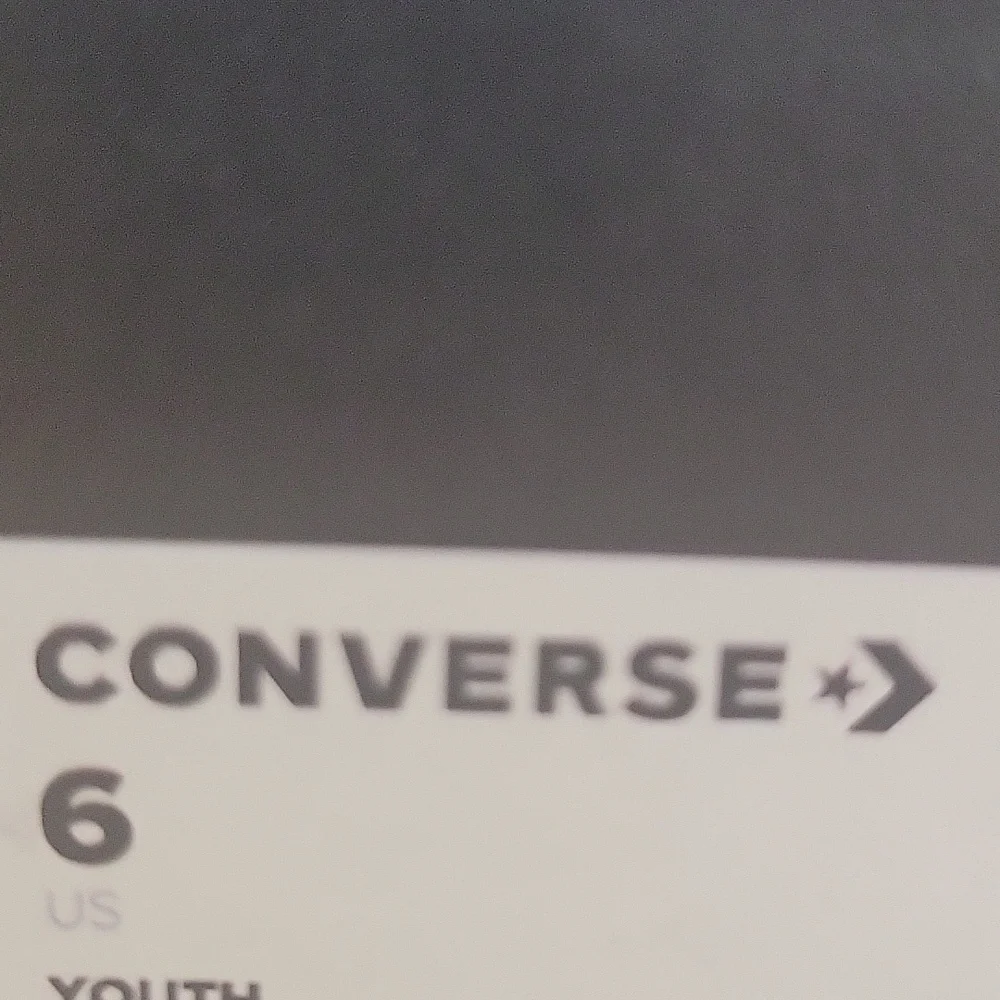 Converse White Sneakers with Blue Star Logo